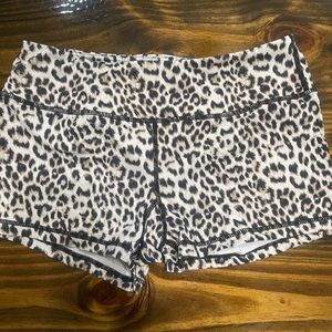 Savage Barbell Leopard Print shorts Sz L